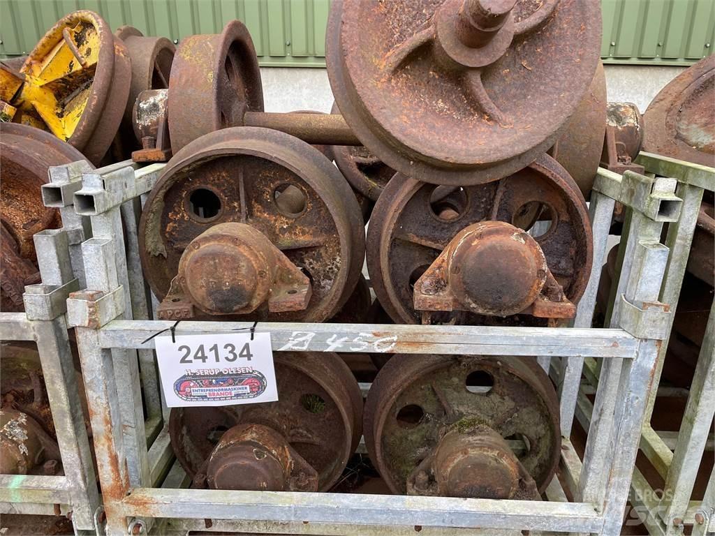  Skinnehjul ø450 mm + flange Pneumatici, ruote e cerchioni