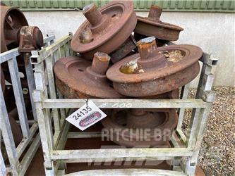  Skinnehjul, ø600 mm + flange Pneumatici, ruote e cerchioni