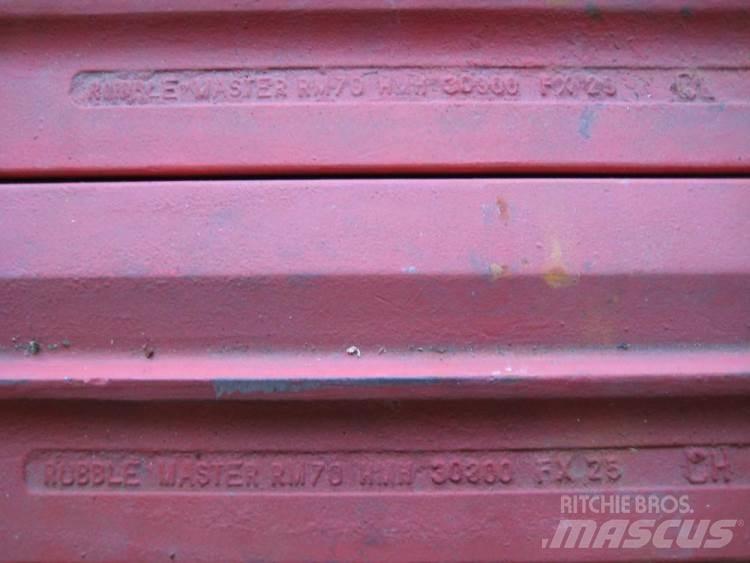  Slagler, Rubble Master RM70 Frantumatori da cantiere