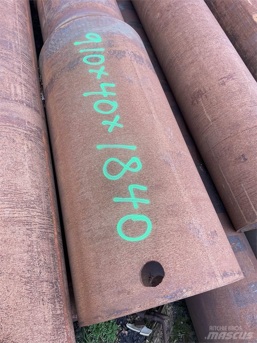  Stålrør ø910x40x1840 mm Macchinari per pipeline
