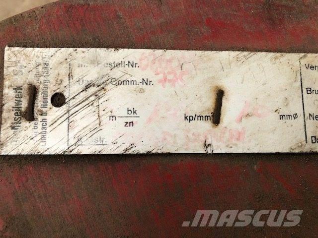  Stålwire Ø11 mm Parti e equipaggiamenti per Gru