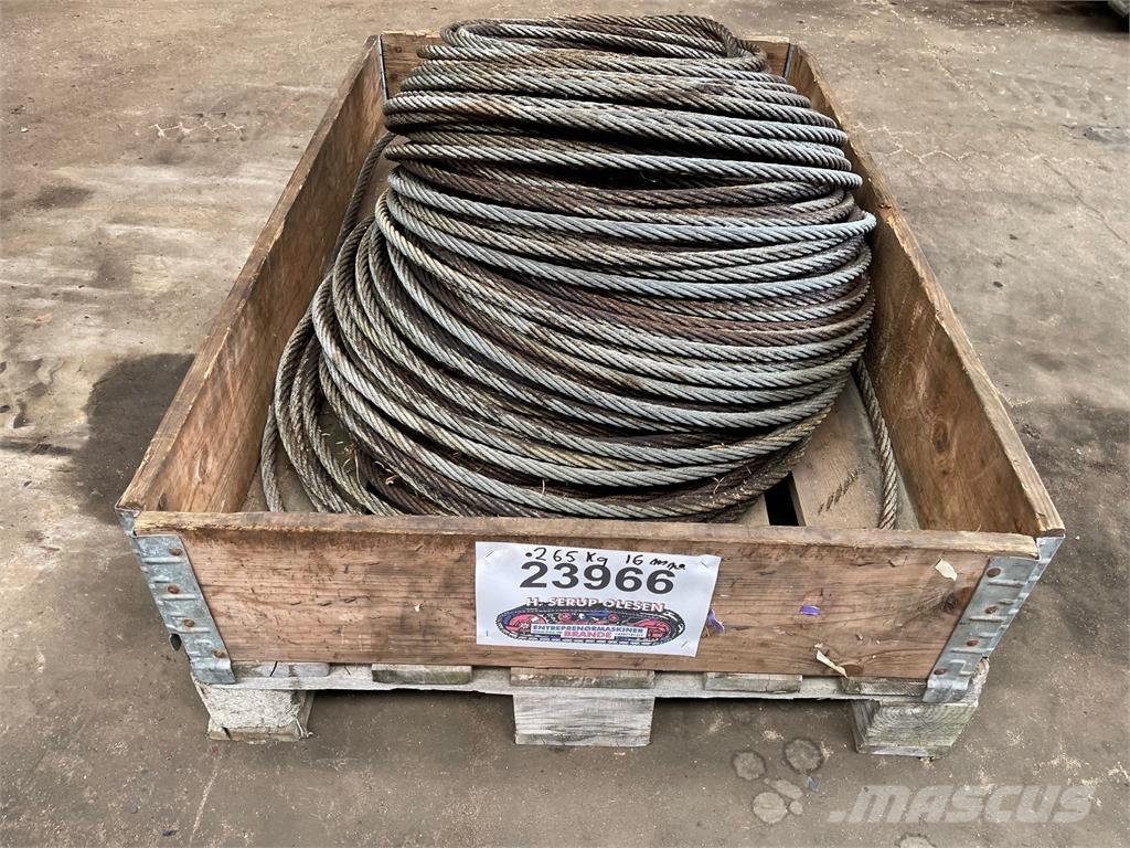  Stålwire Ø16 mm Parti e equipaggiamenti per Gru