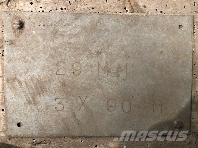  Stålwire Ø29 mm Parti e equipaggiamenti per Gru