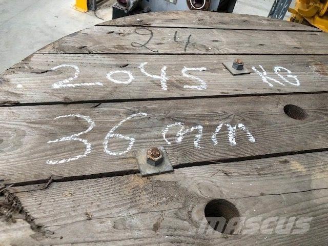  Stålwire Ø36 mm Parti e equipaggiamenti per Gru