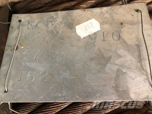  Stålwire Ø37 mm Parti e equipaggiamenti per Gru