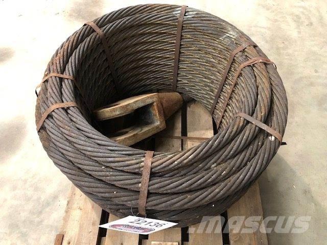  Stålwire Ø42 mm Parti e equipaggiamenti per Gru