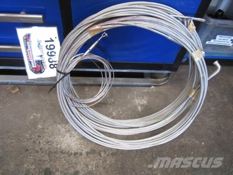  Stålwire Ø6 mm, rustfri Parti e equipaggiamenti per Gru