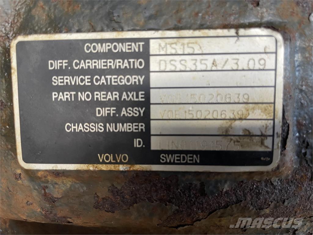 Volvo A40E bagaksel Assi