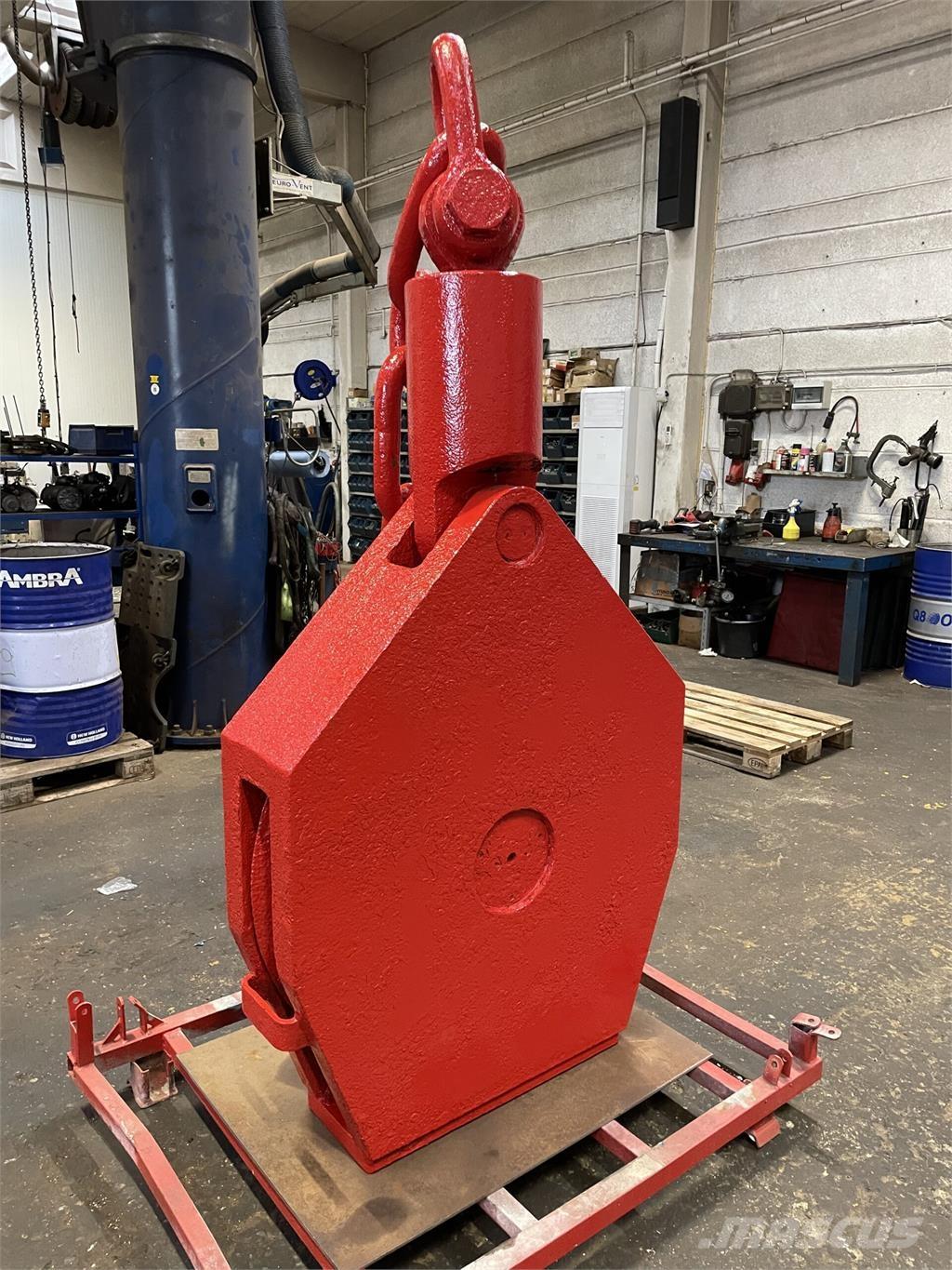  Wireblok - ca. 100 ton Parti e equipaggiamenti per Gru