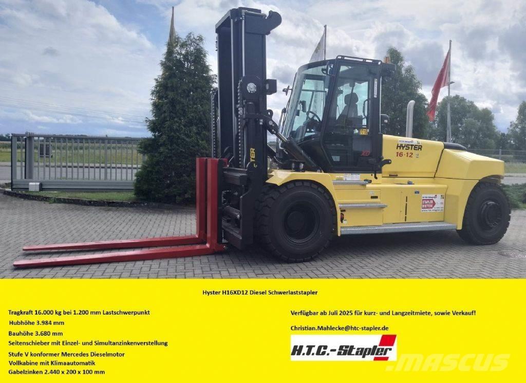 Hyster H16XD12 Carrelli elevatori diesel