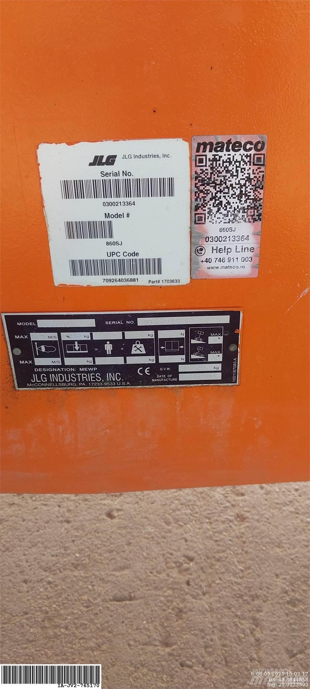 JLG 860SJ Piattaforme a braccio articolato