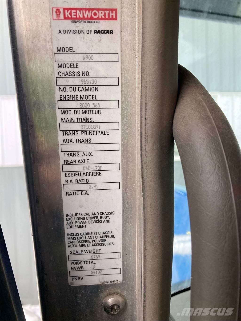 Kenworth W900L Motrici e Trattori Stradali
