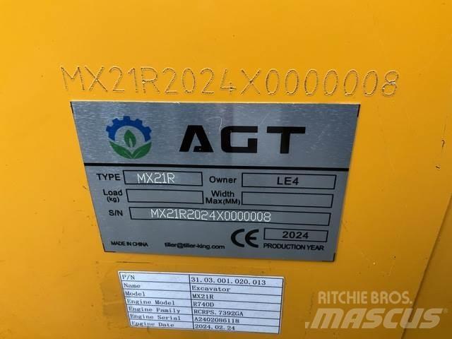 AGT MX21R Escavatori cingolati
