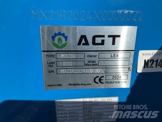 AGT MX21R Escavatori cingolati