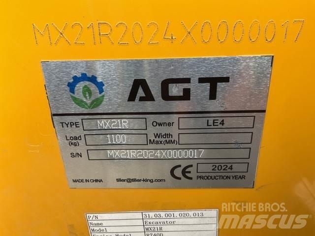AGT MX21R Escavatori cingolati