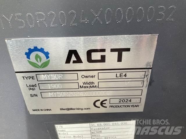 AGT MY50R Escavatori cingolati
