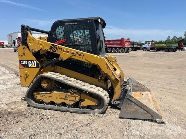 CAT 259D Mini Pale Gommate