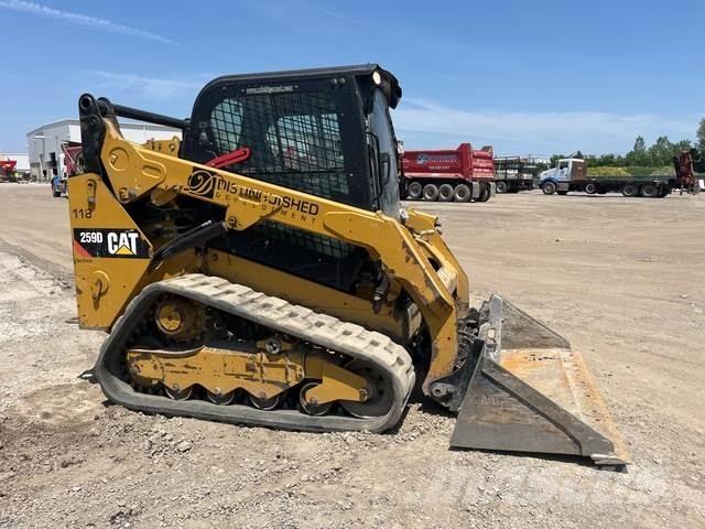 CAT 259D Mini Pale Gommate