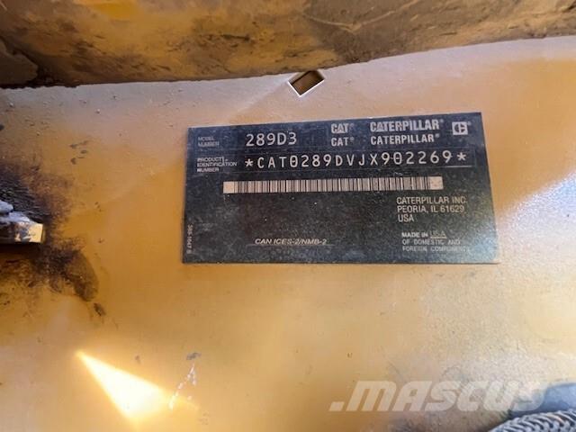 CAT 289D3 Mini Pale Gommate