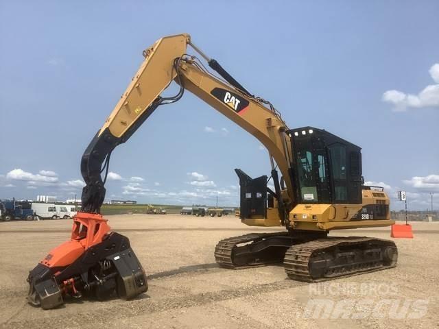 CAT 320DFM Segatronchi e spaccalegna