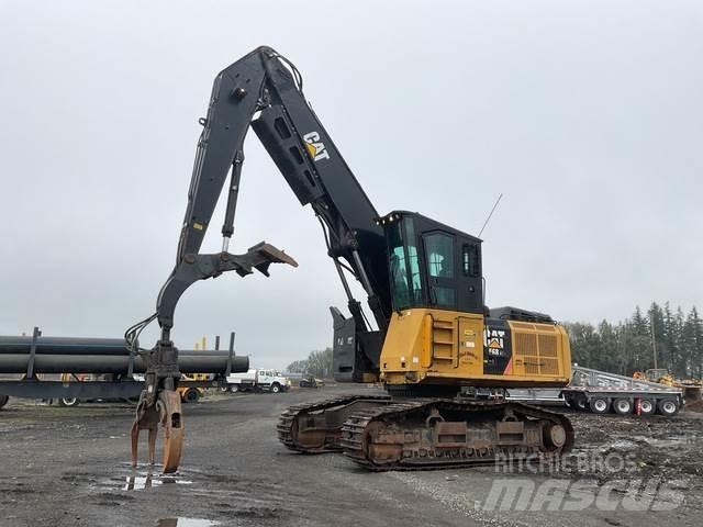 CAT 568LL Caricatronchi con base su rimorchio