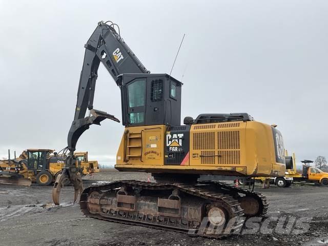 CAT 568LL Caricatronchi con base su rimorchio