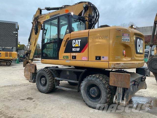 CAT M316F Escavatori gommati