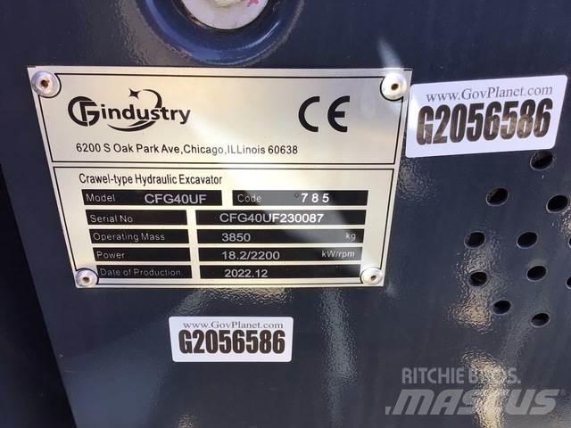 CFG 40UF Escavatori cingolati