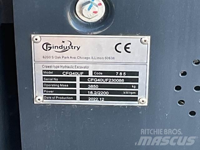CFG 40UF Escavatori cingolati