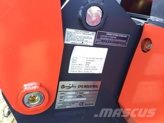 CFG QK20R Escavatori cingolati