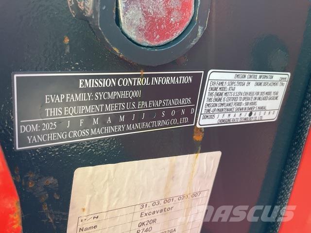 CFG QK20R Escavatori cingolati