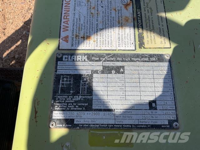 Clark TMX20 Carrelli elevatori elettrici