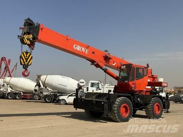 Grove RT530E Gru per terreni difficili