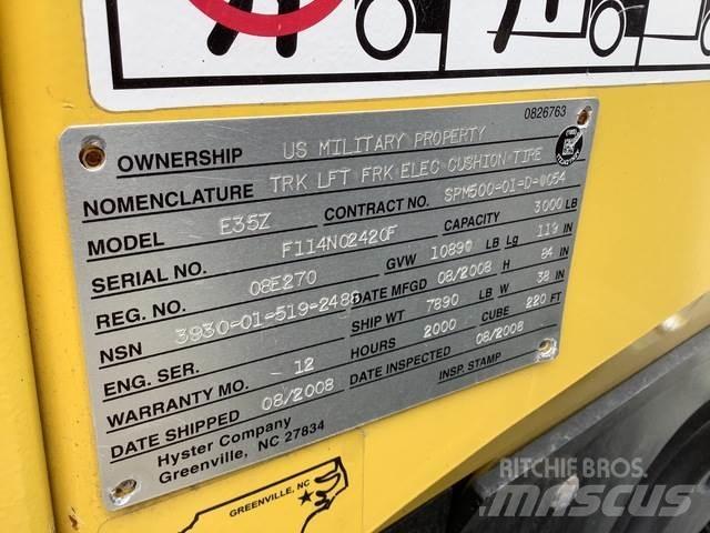 Hyster E35Z Carrelli elevatori elettrici