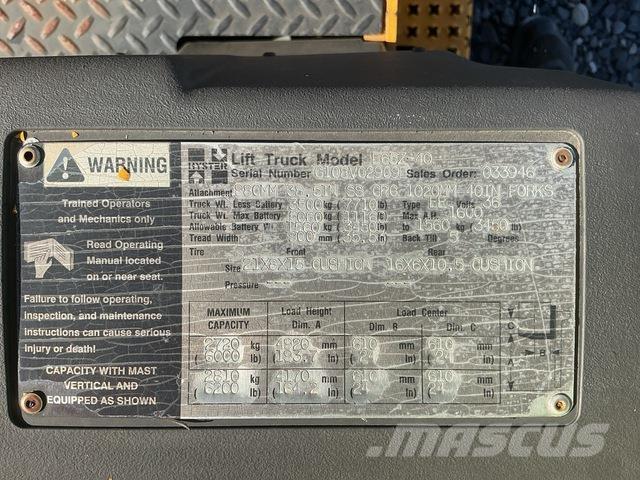 Hyster E65Z-40 Carrelli elevatori elettrici