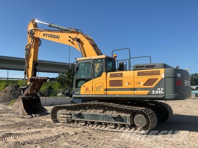Hyundai HX330L Escavatori cingolati