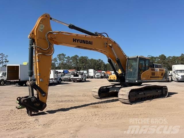 Hyundai HX480L Escavatori cingolati