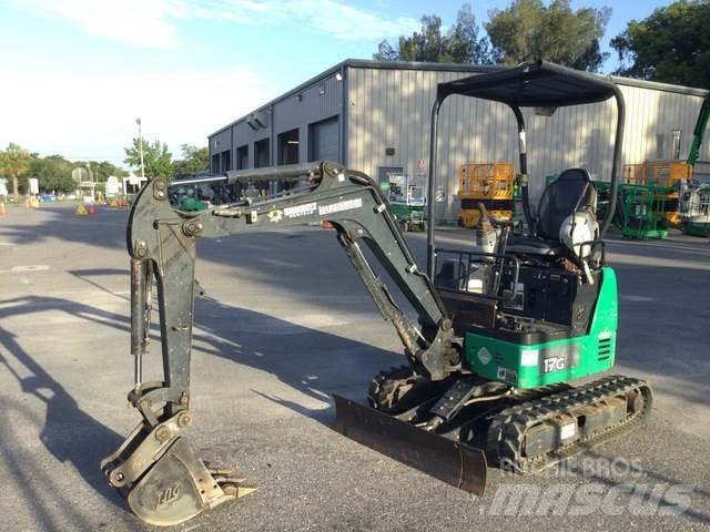 John Deere 17G Escavatori cingolati