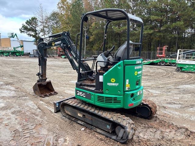 John Deere 26G Escavatori cingolati