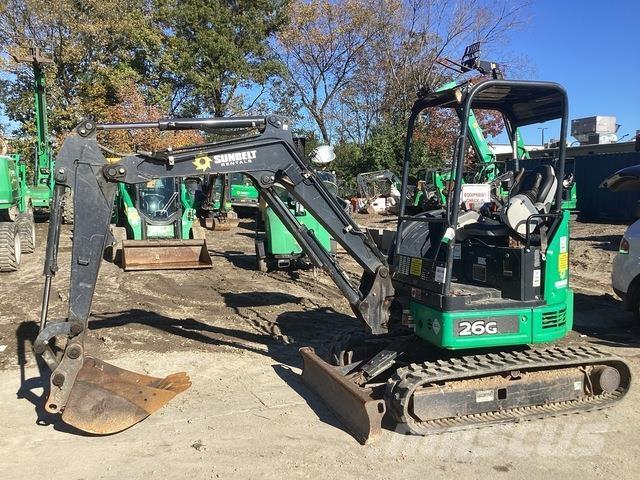 John Deere 26G Escavatori cingolati