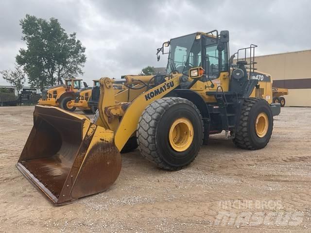 Komatsu WA470 Pale gommate