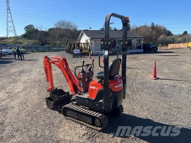 Kubota K008-3 Miniescavatori