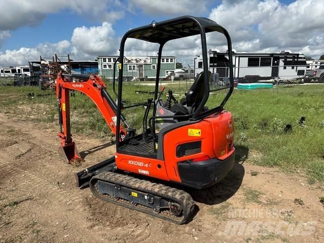 Kubota KX018-4 Escavatori cingolati