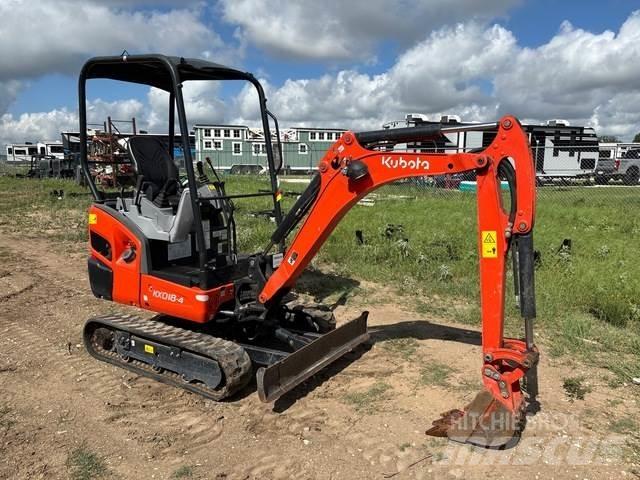 Kubota KX018-4 Escavatori cingolati