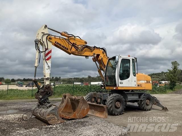 Liebherr A314 Escavatori gommati