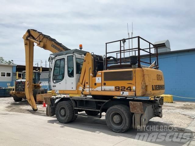Liebherr A924C Movimentazione rifiuti