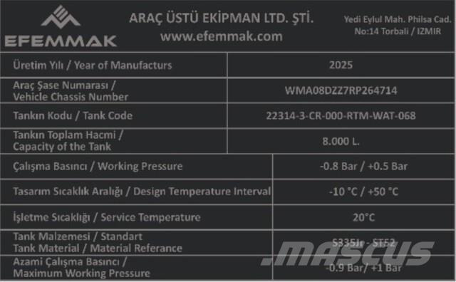 MAN TGM18.250 Autocisterne