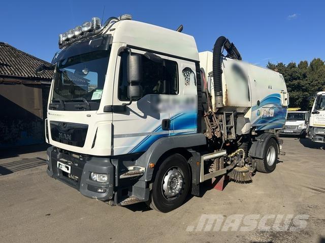 MAN TGM18.290 Autocarro spazzatrice