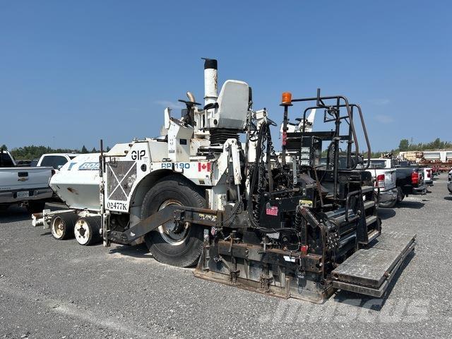 Roadtec RP-190 Finitrici