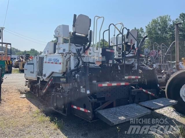 Roadtec RP195E Finitrici